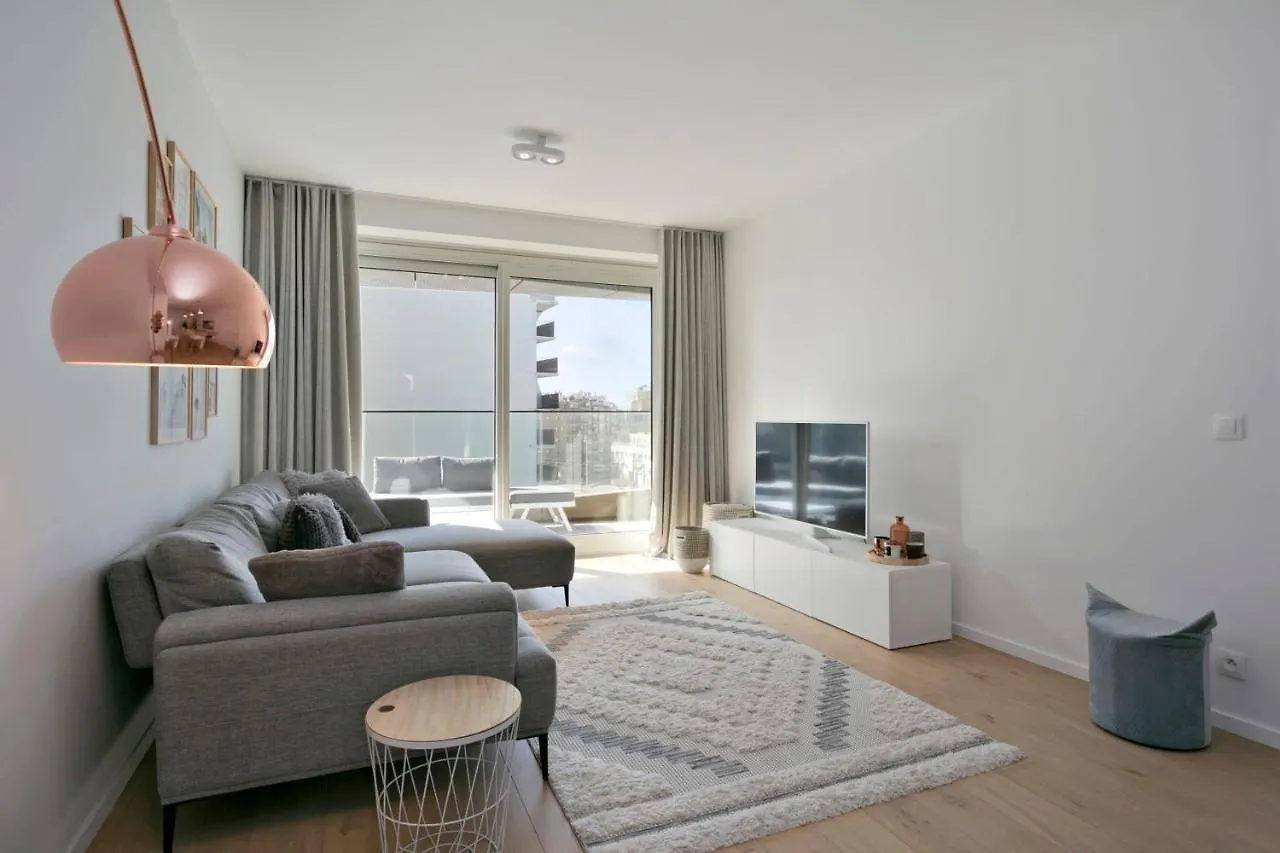 Fantastic Boho-Style, Sunny New Apartment With Large Terrace And Stunning Sea-View Ostend 0*,  Belgium