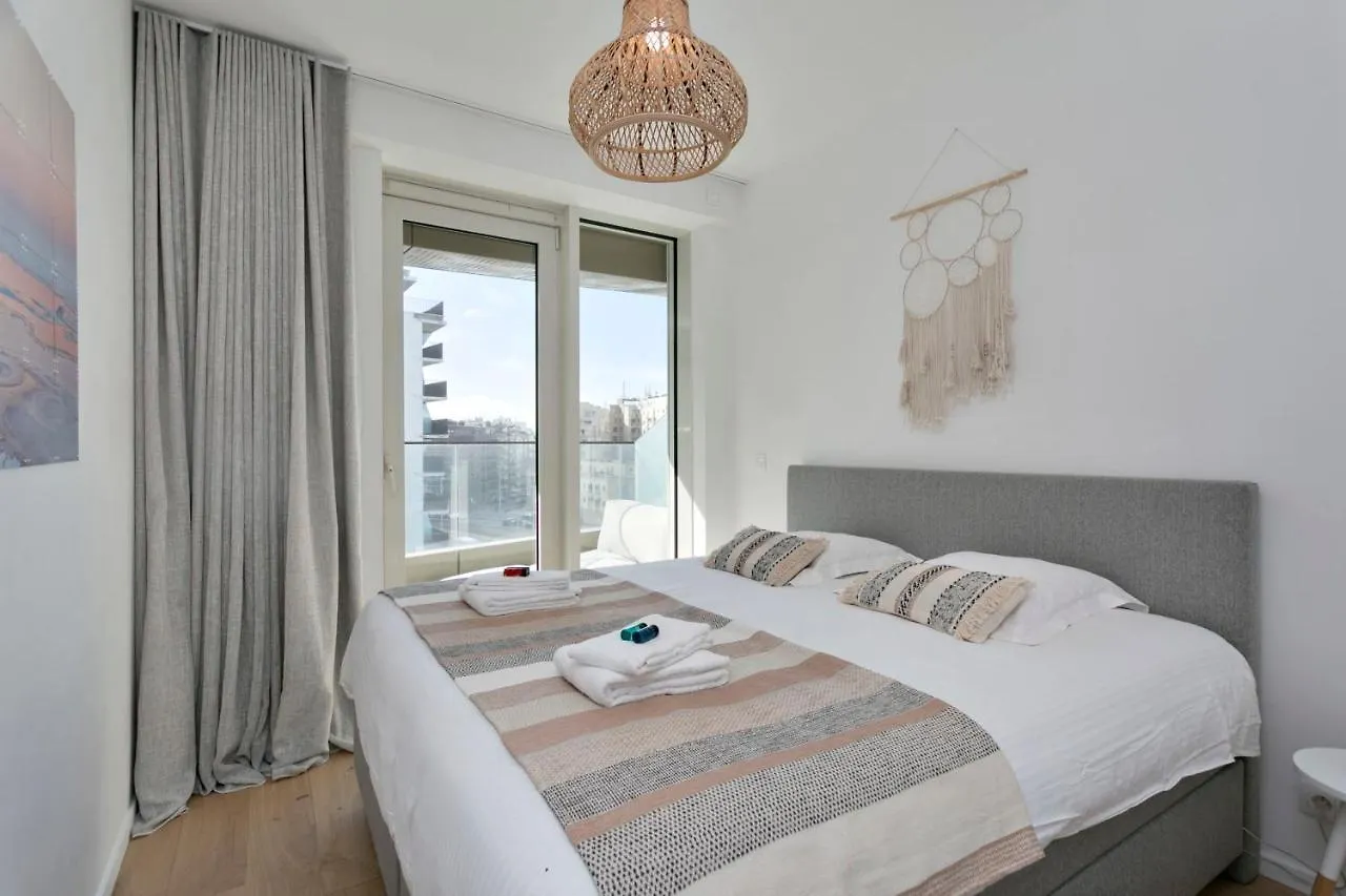 Fantastic Boho-Style, Sunny New Apartment With Large Terrace And Stunning Sea-View Ostend 0*,